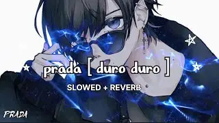 Prada [ SLOWED + REVERB ] | The doorbeen | Shreya Sharma | duro duro