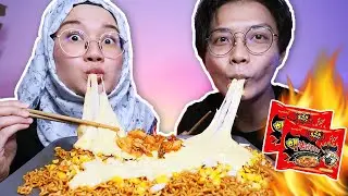 SAMYANG 2X SPICY CHEESE SEDAP NAMAMPOS ft @ShazzKil | #90 Hidup Shazz