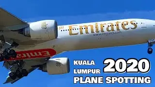 (4K) 2020 LAST PLANES SPOTTING AT KUALA LUMPUR INTERNATIONAL AIRPORT