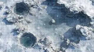 D&D | Frostcleft Part 3 Grid | Animated Battle Maps