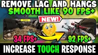 FIX TOUCH SCREEN LAG Call of Duty Mobile and Remove Delays Optimize ang Touch Response!
