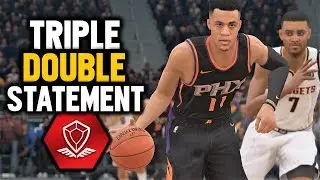 NBA LIVE 19 THE ONE | 40 POINT TRIPLE DOUBLE WITH WING DEFENDER Ep 6