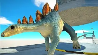 DINOSAURS CRUSHED by GIANT HYDRAULIC PRESS &ndash; ARBS Epic Chaos!