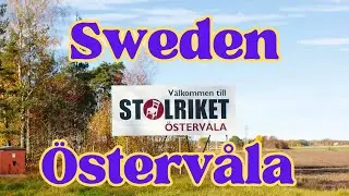 Driving in Östervåla Sweden.