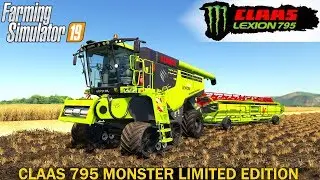 Farming Simulator 19 CLAAS LEXION 795 MONSTER LIMITED EDITION