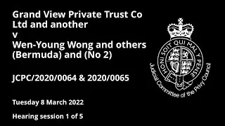 Grand View Private Trust Co Ltd and another v Wen-Young Wong and others (Bermuda)