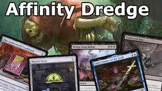 LEGACY MEOW?!  Affinity / Dredge / Cauldron Familiar Combo MTG
