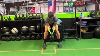 KB towel wrist pronation