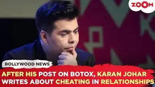 Karan Johar's SHOCKING post on cheating in relationships, 'When your trainer allows you a cheat...'