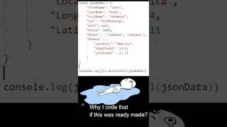 JSON Pascal Case to DOT Case ONE liner