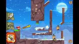 Hambo Barbecue level 3-25 Walkthrough Gameplay (Gold Medal Level 25 Solution)