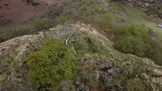 Castell Dinas Emrys,  Beddgelert, Gwynedd by Drone