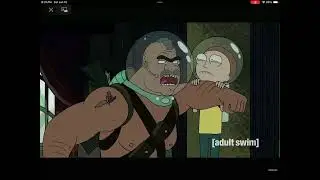 Rick and Morty with the simpsons movie end credits inspired by captainJZH