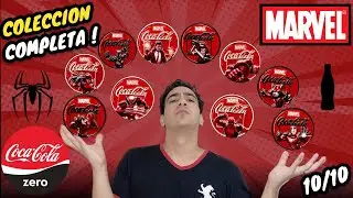YA TENGO LOS NUEVOS PINES DE MARVEL X COCA COLA | UNA LOCURA !