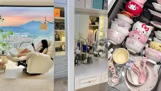 cleaning house after returning home / restocking / unboxing makeup