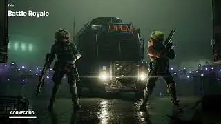 Playing Fortnite