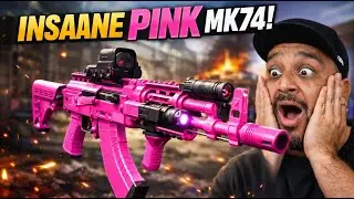 NEON PINK MK74 is BROKEN in Warzone! 😱 (Best Loadout + Gameplay)