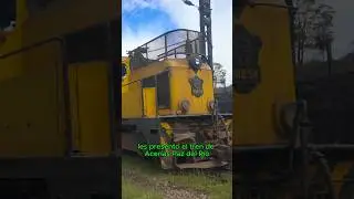 El &uacute;nico tren el&eacute;ctrico de Colombia