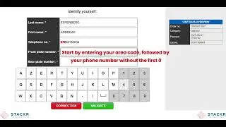Tutorial on how to register at the Outbound terminal (Stackr)
