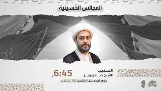 الخطيب الشيخ صادق ربيع | مجلس حسيني | ليلة الاحد