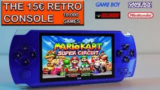 15&euro; Fake X6 PSP Game Console Unboxing | Over 10000 Games