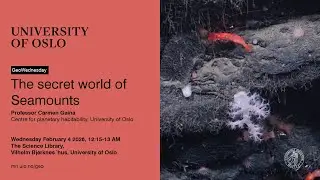 GeoOnsdag: The secret world of Seamounts