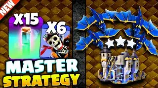 TH18 Vs DRAGONS RIDERS + RC CHARGE Attack Strategy! ( Clash Of Clans )