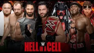 WWE Hell In A Cell 2018 Match Card | Predictions.