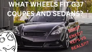 What Wheels Fit Infiniti G37 Coupes and Sedans?