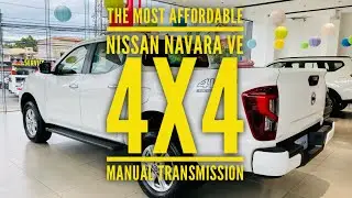 Ang gusto mong Nissan Navara na 4X4 MT | Cebu Price: 1,461,000