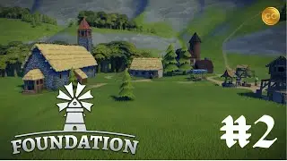 OUR FIRST CHURCH | Foundation Gameplay 2022 | Update 1.8.1 | Medieval City Builder | EP 2