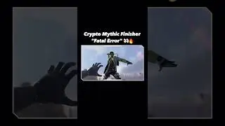 Crypto has a new finisher move in the game, along with a newly colored heirloom #apexlegends #shorts