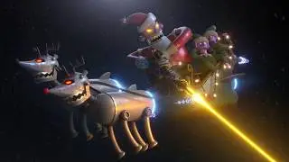 CGI 3D Breakdown - Futurama Robot Santa