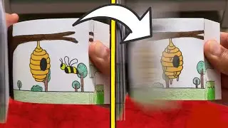 The Bee Flip Book #Shorts