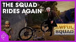 Awful Squad REUNION! Griffin, Justin, Pat, Simone, Russ, Clayton & Tina take the wheel in PUBG