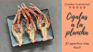 Cómo Hacer CIGALAS A LA PLANCHA🦞 Receta FÁCIL para DÍAS DE FIESTA🥰