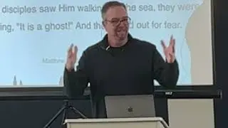 Matthew 14:22-36, Pastor Dean Cook, Shed Church, Clear Lake, MN