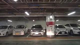 【入退場】昭和レトロな名古屋駅前桜通地下「ユニモール（UNIMALL）駐車場」 東入口から入場し，駐車後，東出口から退場 2022.1.10