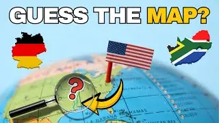 Guess The Map Quiz: Only 1% Can Score 30/30! ⏱️Geography Quiz 🌍