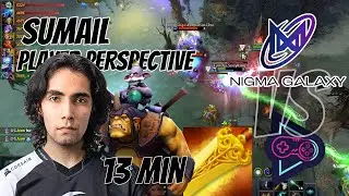 Sumail [Alchemist] 13 min radiance NIGMA GALAXY VS DGG Esports #dota2  #sumail #nigmagalaxy