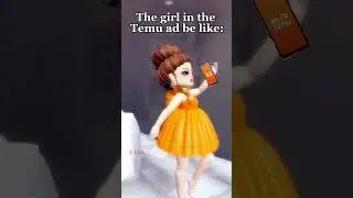 The girl from the Temu ad be like: