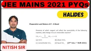 27th July ,2021 |JEE Mains |Morning shift || PYQs| ALKYL HALIDE |Chemistry forum|Tutors Forum