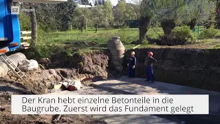Neue Brücke in Pretzschendorf