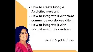 How to create google analytics account and integrate it with your word press woo commerce website