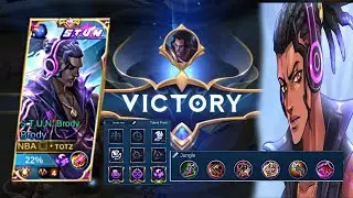 Brody zero deaths | kampi kong di pa nagsisimula nag aaway na #Mobilelegends #Brodycorerotation