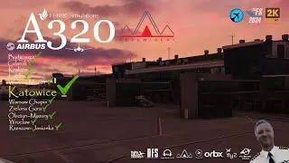 🟨LIVE!!🟦🔴MSFS2024🔴A320 FENIX🔴EFRO Rovaniemi Airport⚡️EPKT Katowice Airport