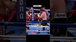 HOW to knockout Big guy ☠️ boxing 🥊 #fighter #muaythai #kickboxing #fyp #ufc #shorts #mma