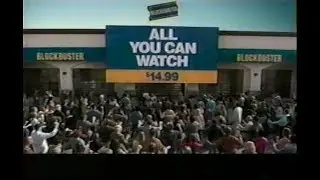 Blockbuster Video All You Can Watch Commercial 2005