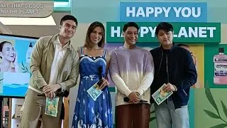 Happy You, Happy Planet campaign with Macoy Dubs, Jae Miranda, Divine Lee