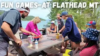 Fierce Competition Game Day at Flathead Lake Montana